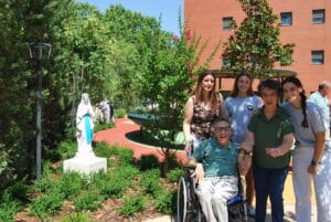 Jardín de los sentidos para personas con discapacidad